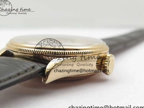 MiroTime 0320 Cellini 50535 Moonphase RG GMF Best Edition White Dial on Brown Leather Strap A Lightweight 2634